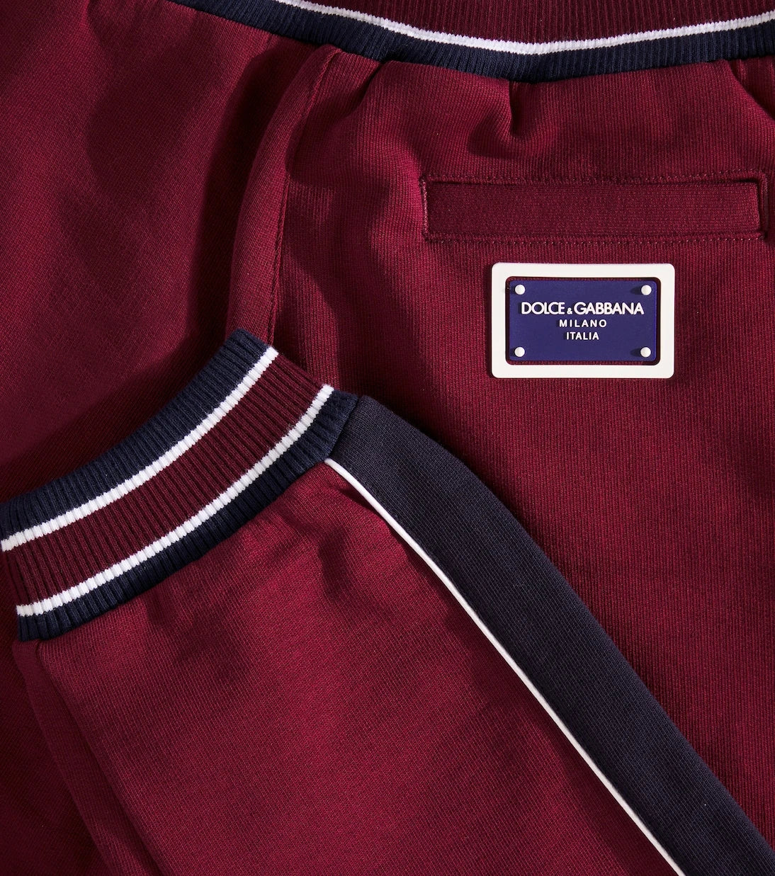 Dolce&Gabbana Kids - بنطلون رياضي قطني