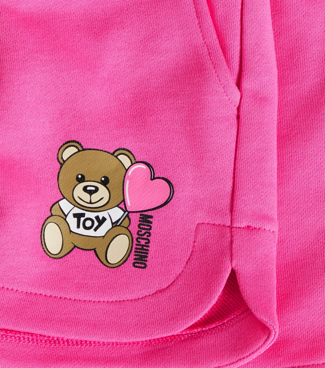 Moschino Kids - Teddy Bear cotton shorts