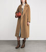 Beige Belted Coat