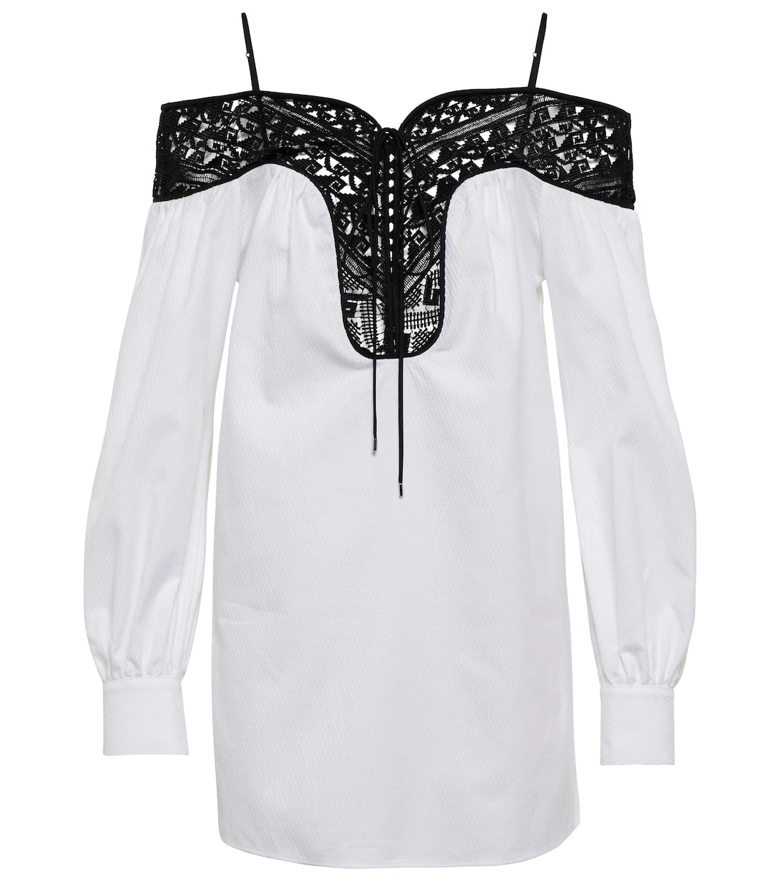 Gabriela Hearst - Augustin lace-trimmed blouse