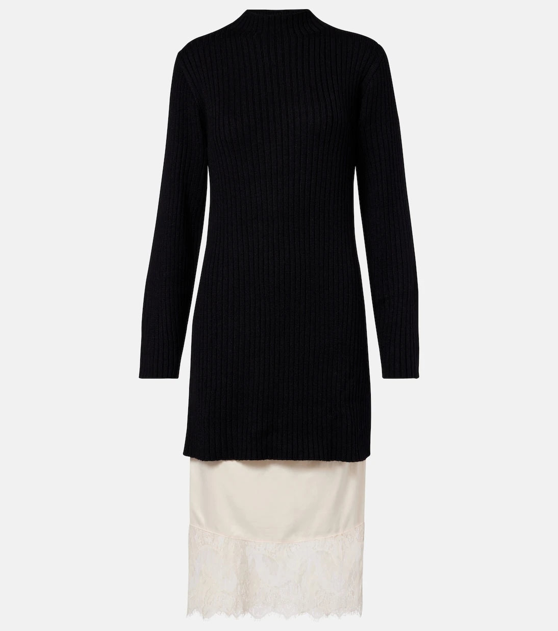 Staud - Willow wool-blend sweater dress