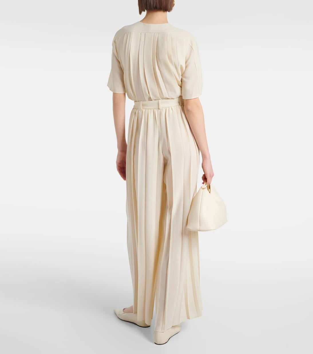 Joseph - Tibre plissé wide-leg pants