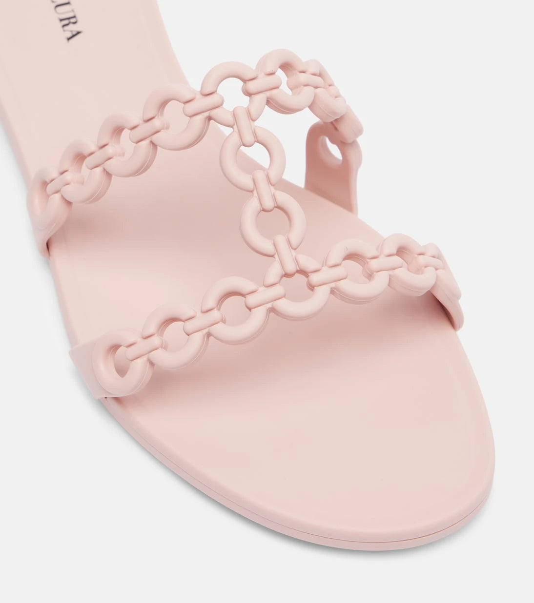 Aquazzura - Infinity Chain Jelly slides