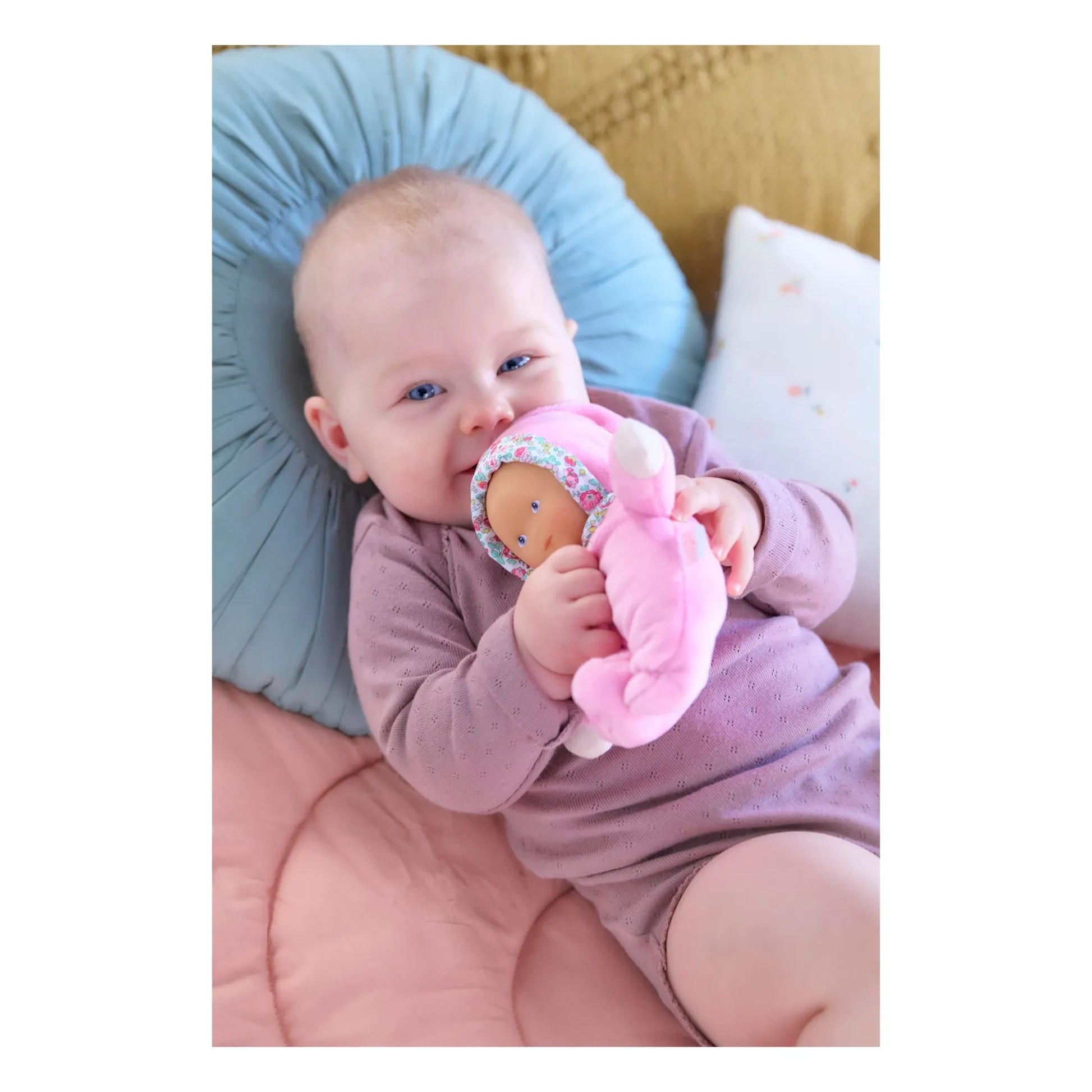 Corolle - Babidoux - Flowering garden cuddly toy | Pink