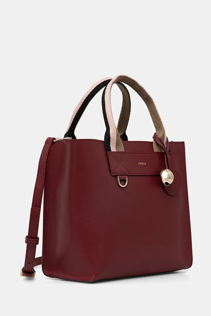 Furla чанта дамска от кожа Divide It S Tote