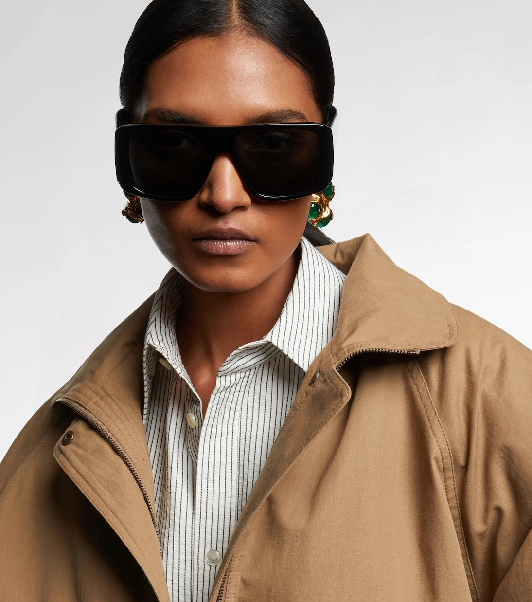 Saint Laurent - SL 832 flat-top sunglasses