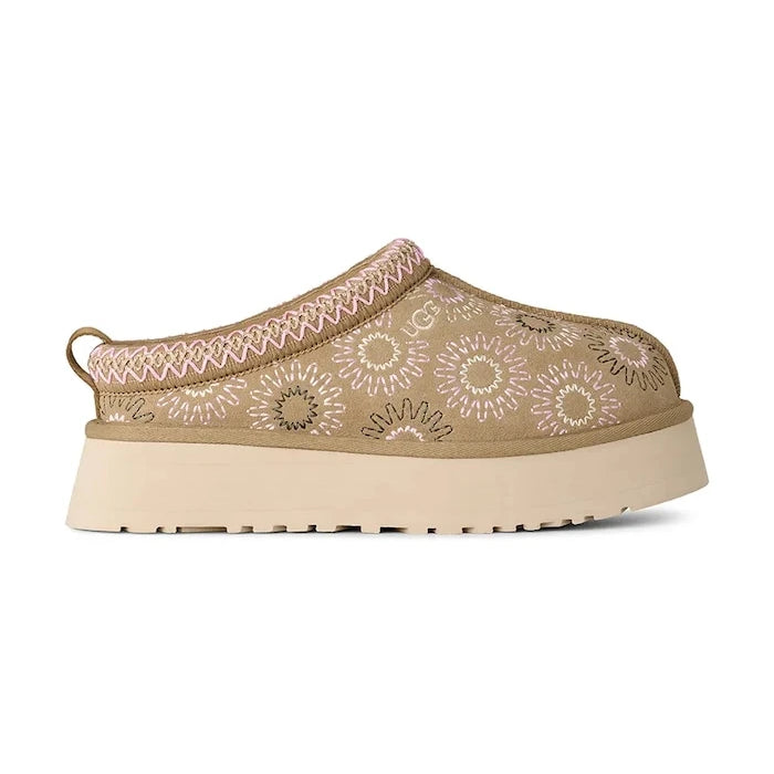 Велурени чехли UGG W Tazz Sun Stitch