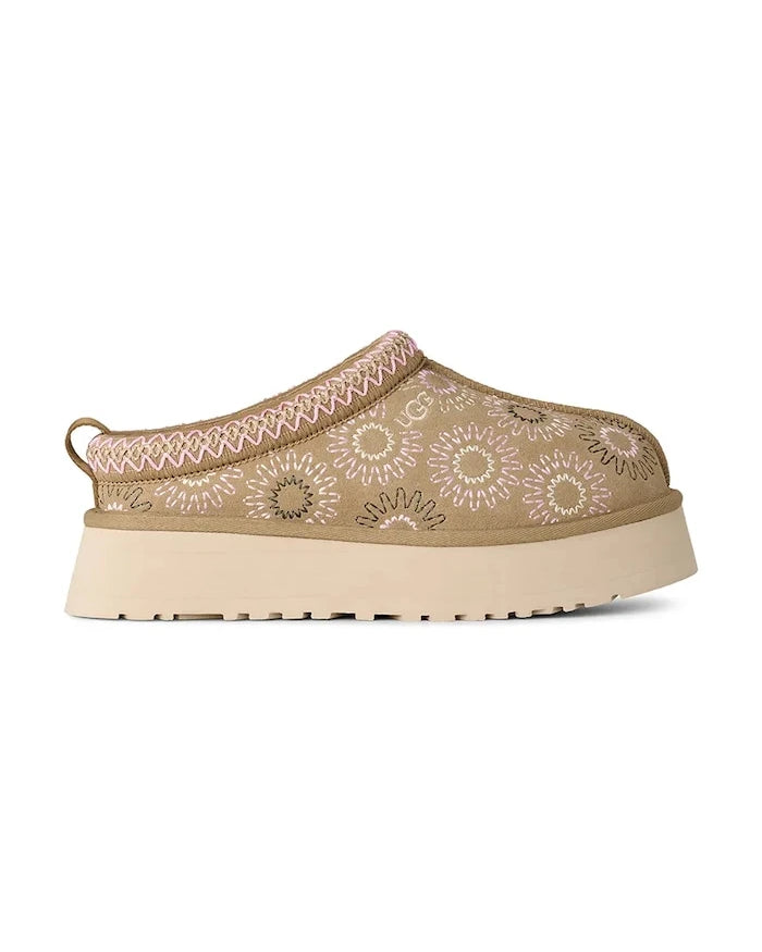 UGG W Tazz Sun Stitch Süet Terlik