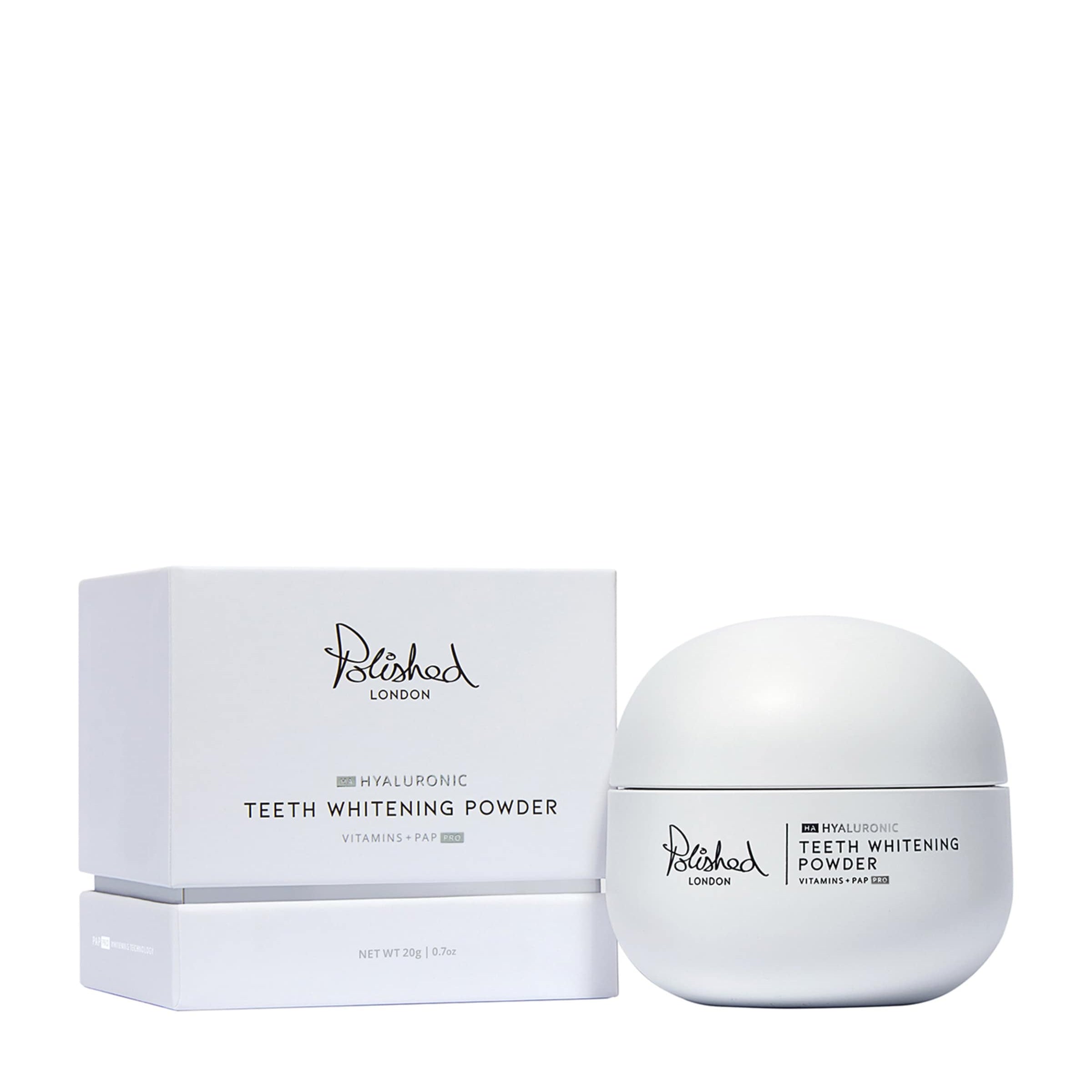 Polished London Hyaluronic Teeth Whitening Powder