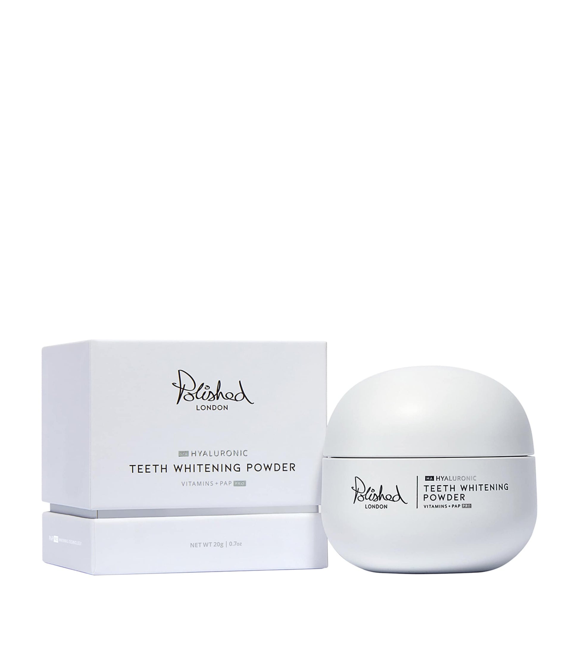 Polished London Hyaluronic Teeth Whitening Powder