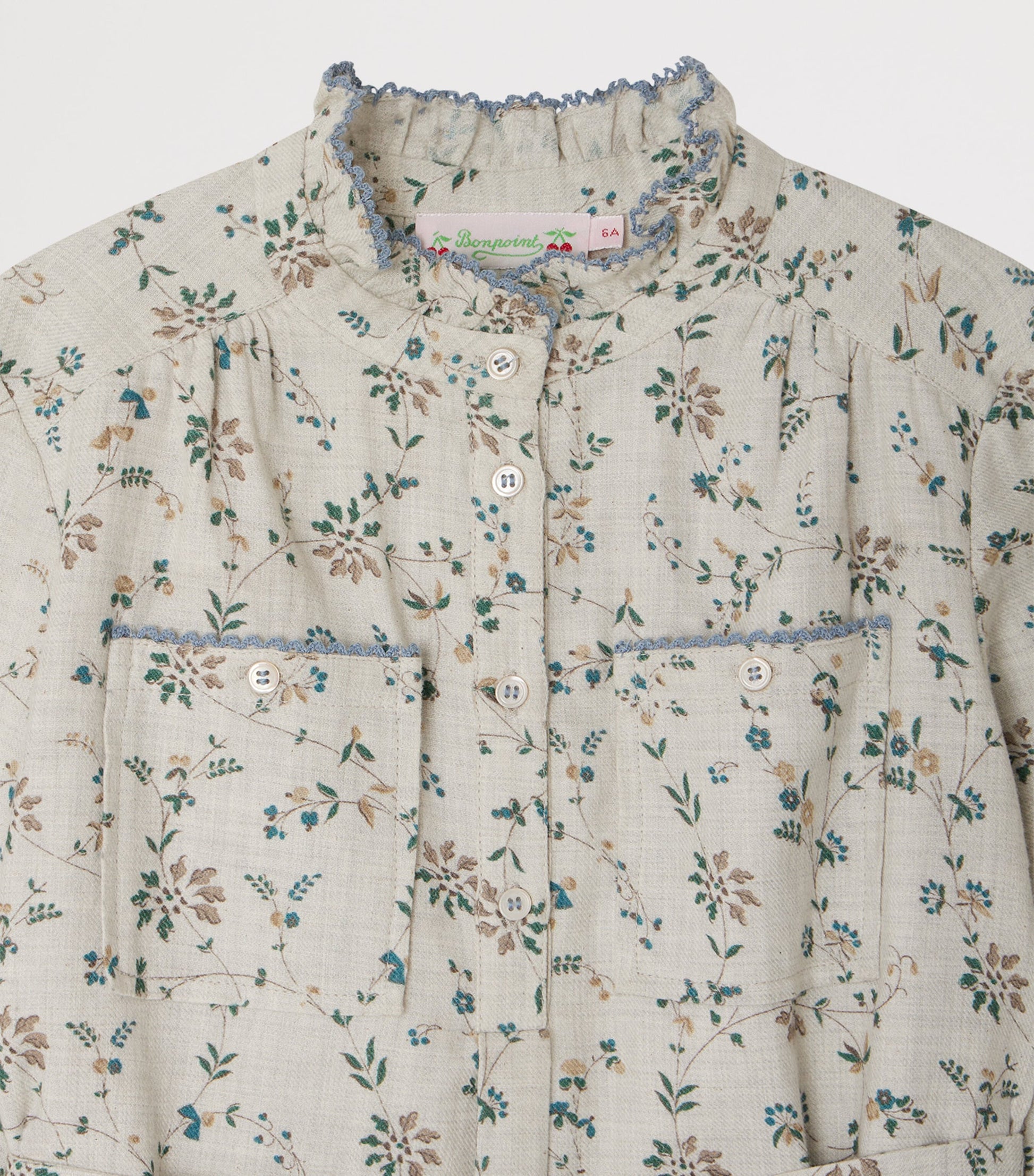 Grey Printed Dress (10-14 Years)