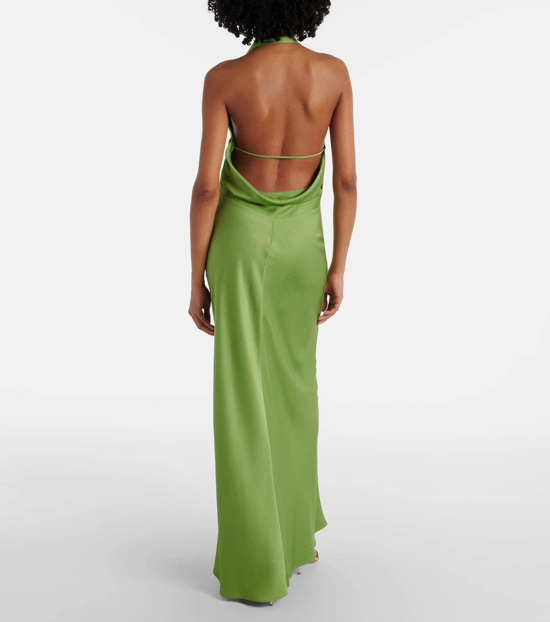 Simkhai - Reannon draped satin gown