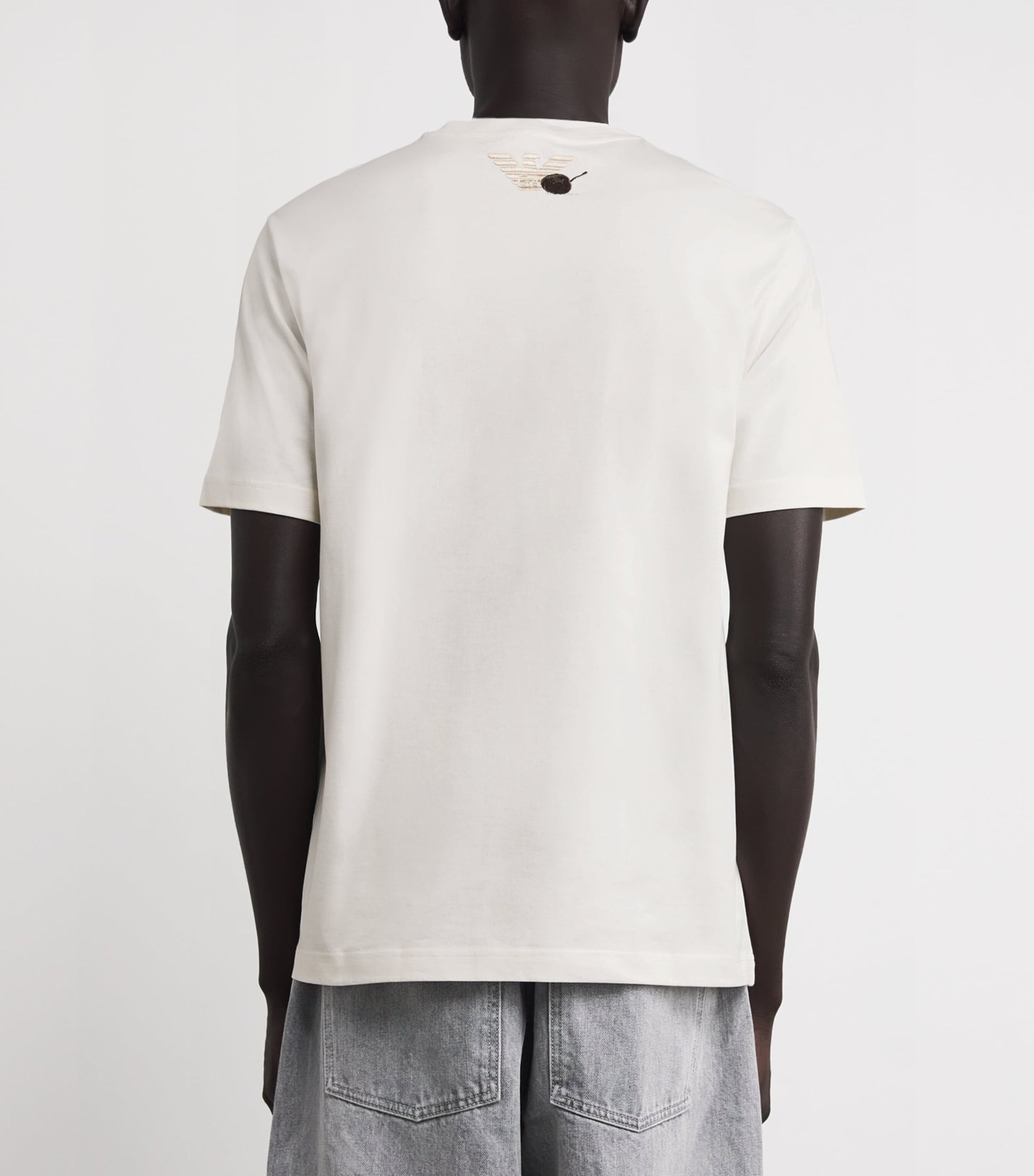 Cotton Card Print T-Shirt