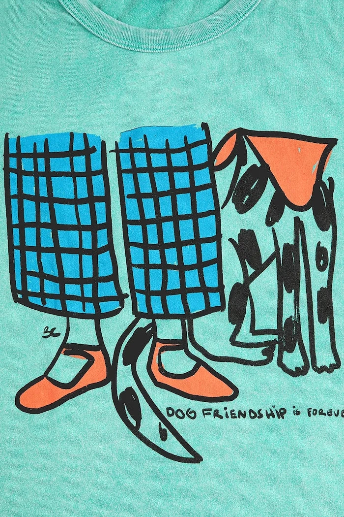 Bobo Choses Dog Friendship Çocuk Pamuklu Tişört