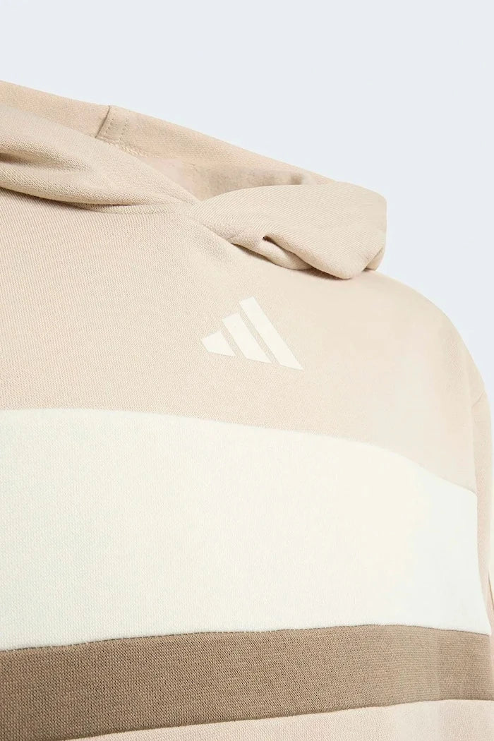adidas kapüşonlu çocuk pamuklu sweatshirt