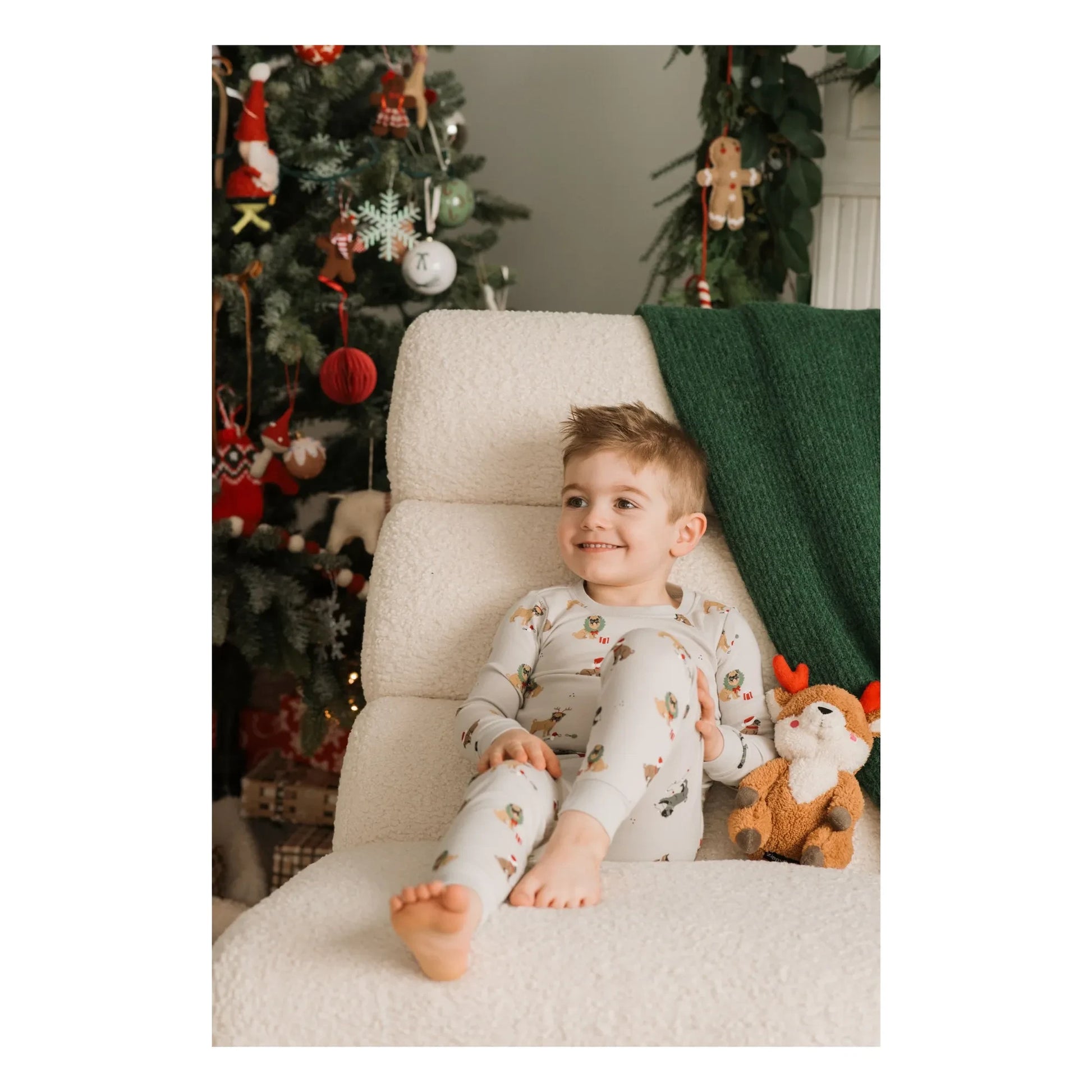 Petit Lem - Carlins Organic Cotton Pyjamas | Grey