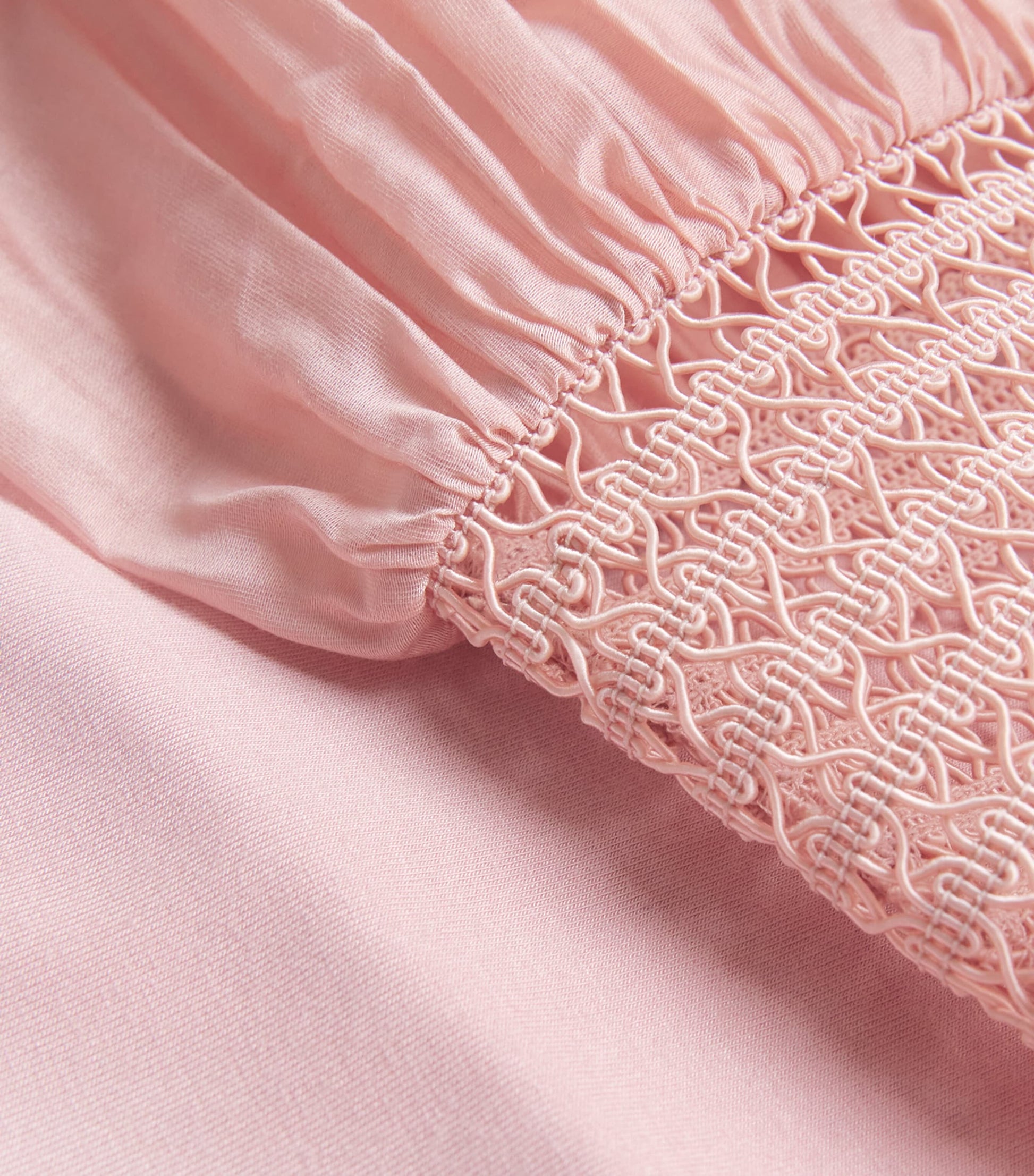 ME+EM Pink Balloon Sleeve Blouse