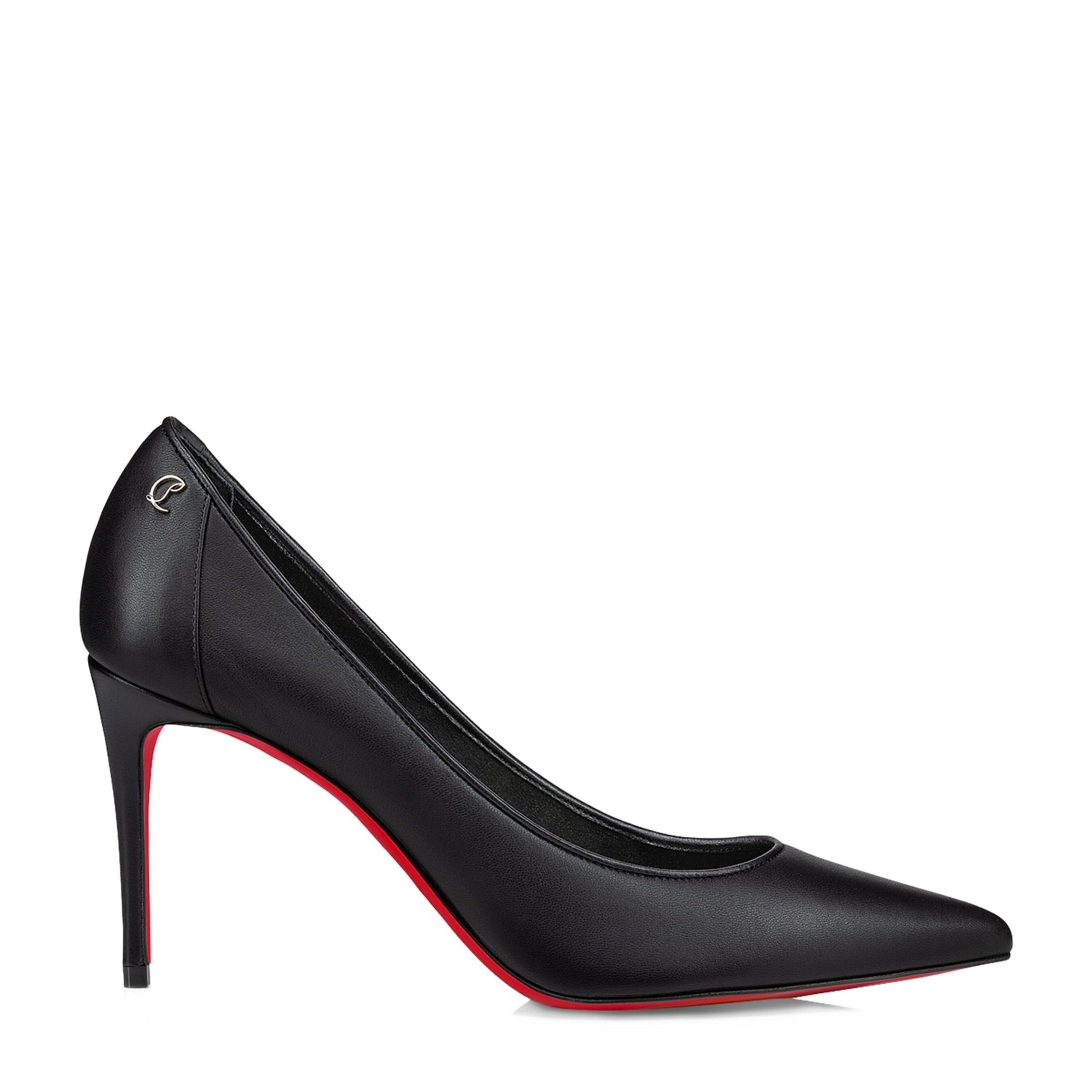 Christian Louboutin Black Sporty Kate Nappa Pumps 85