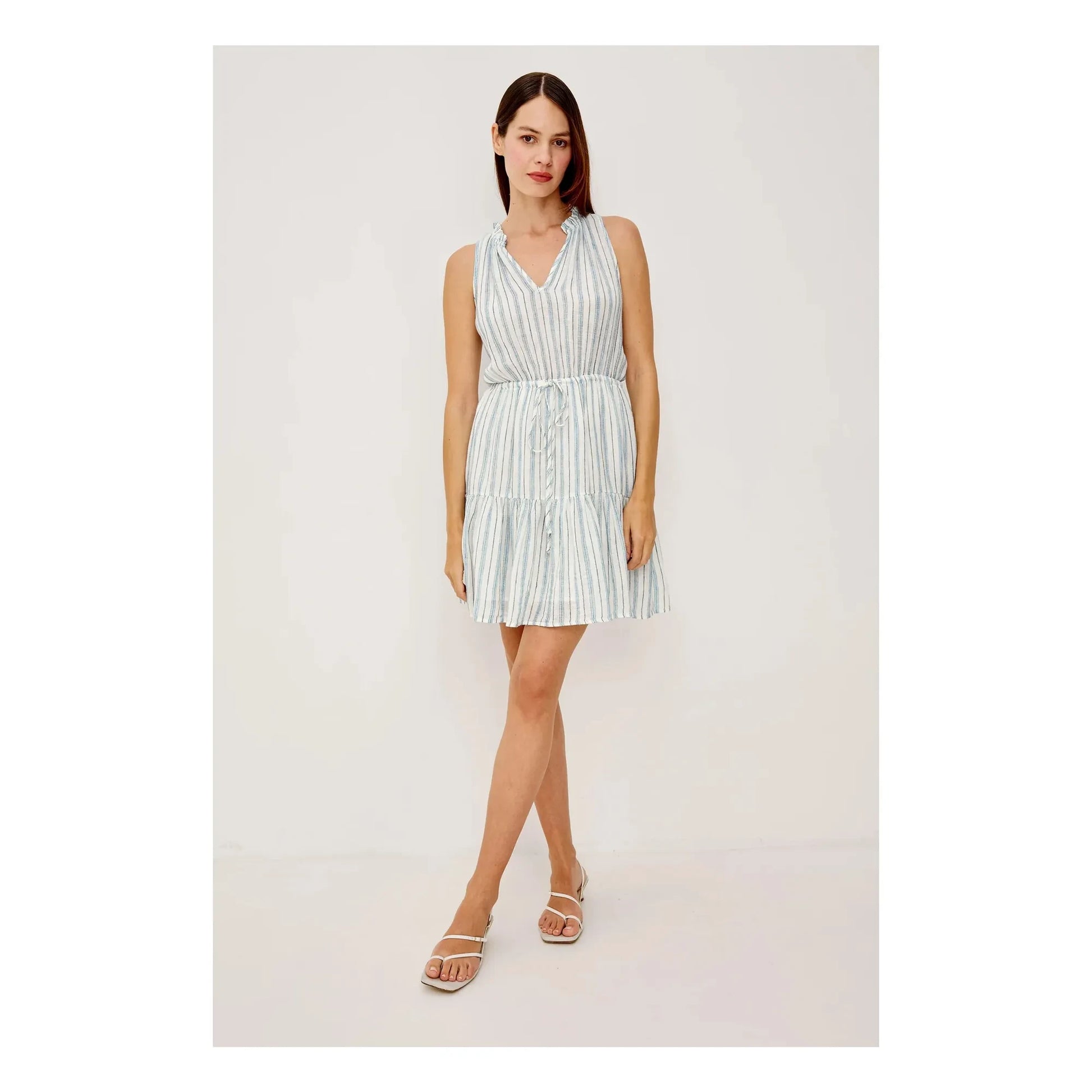 Rails - Cannes Stripes Dress | Light blue