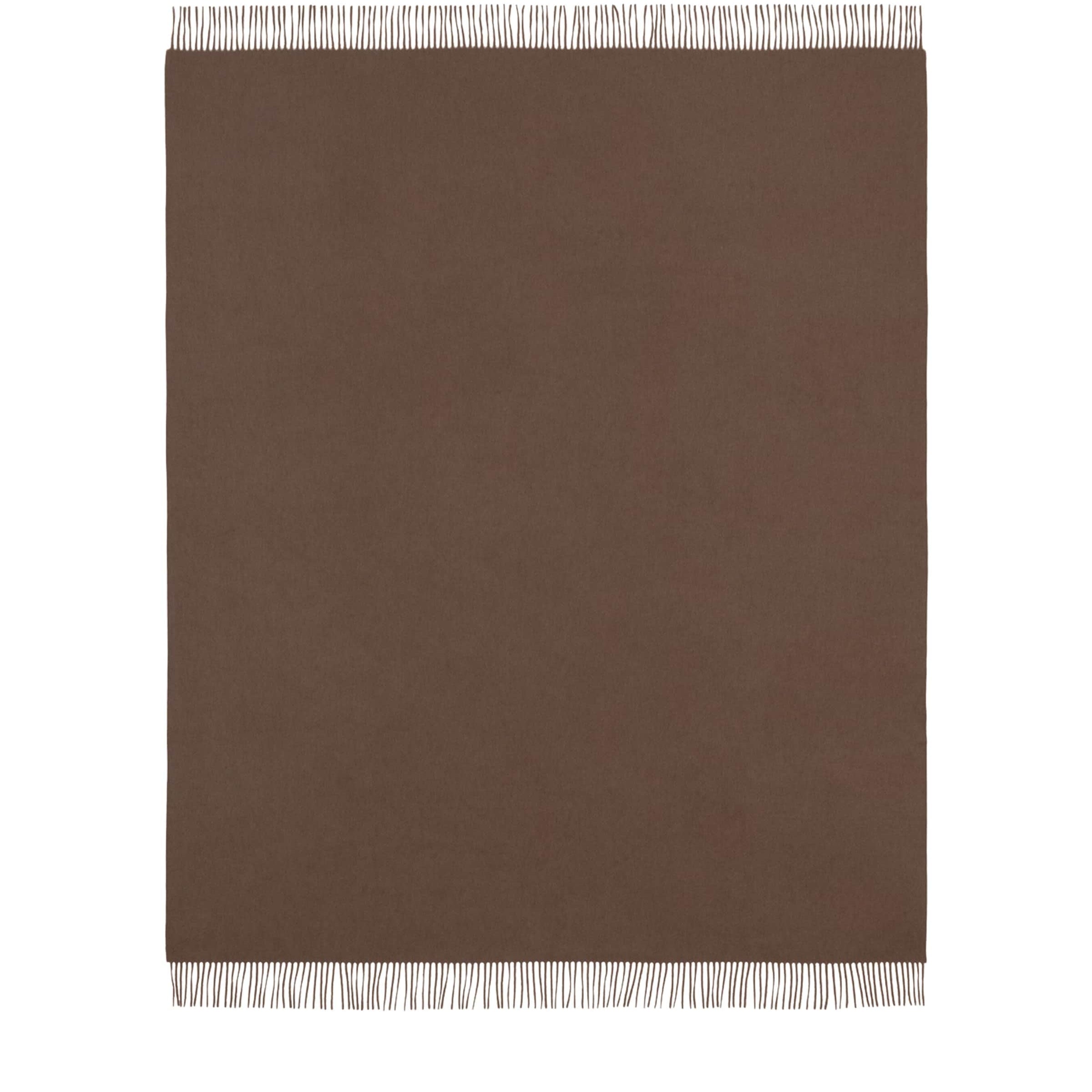 Cashmere Arran Solid Throw (147cm x 183cm)