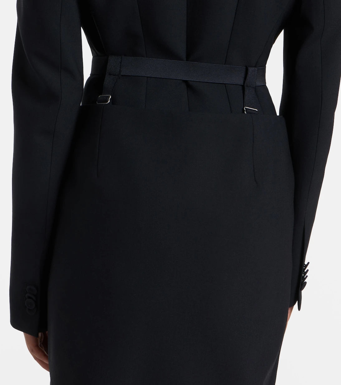 Mugler - تنورة قلم رصاص بفتحات