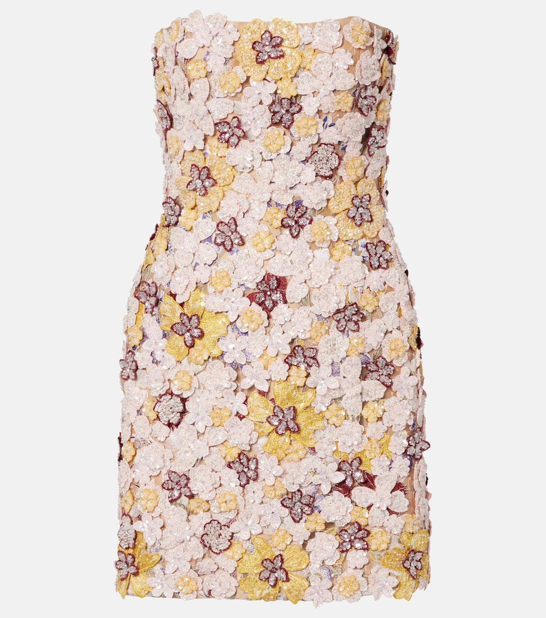 Costarellos - Sirra embellished corset dress