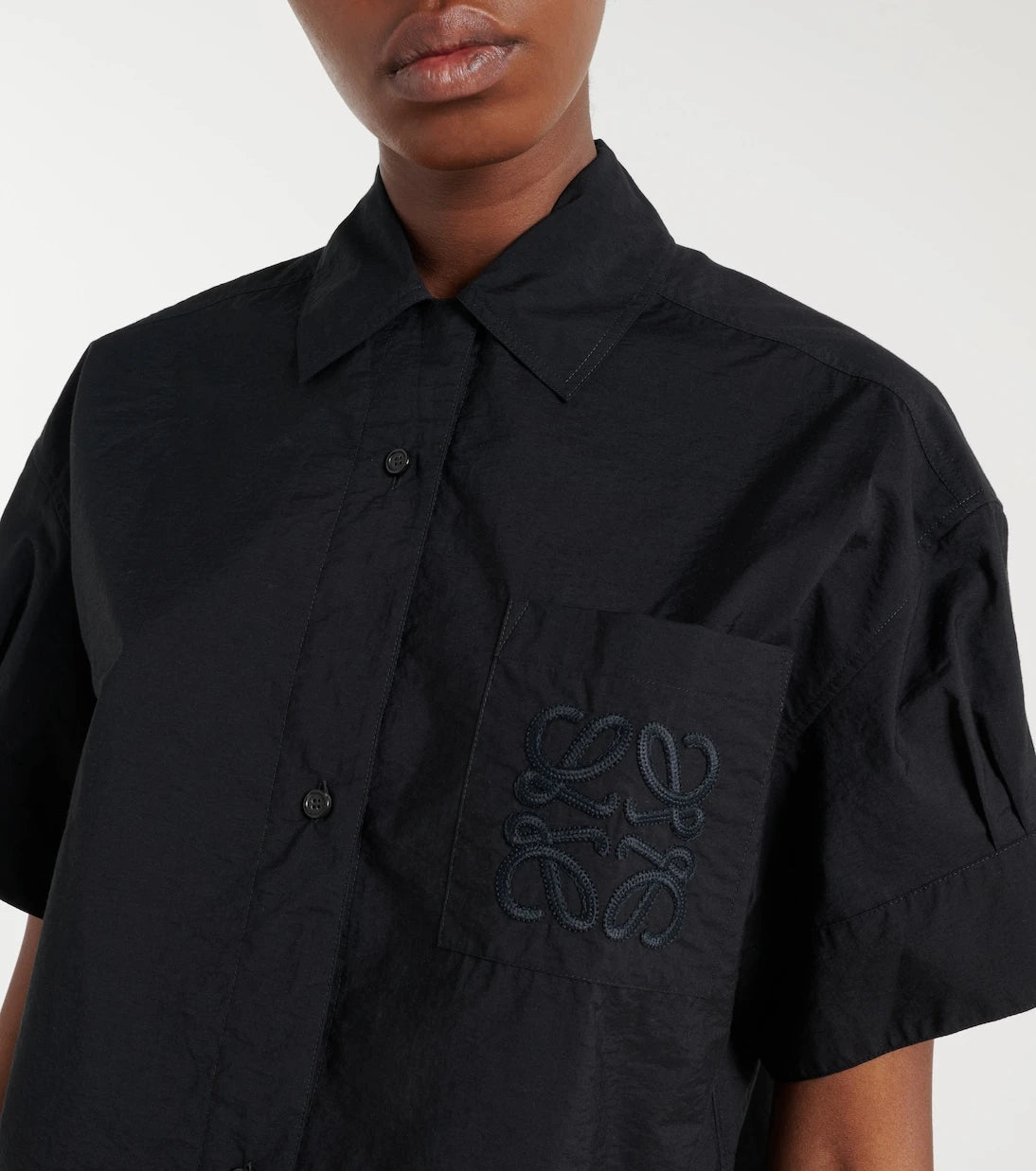 Loewe - Paula's Ibiza Anagram cotton-blend shirt