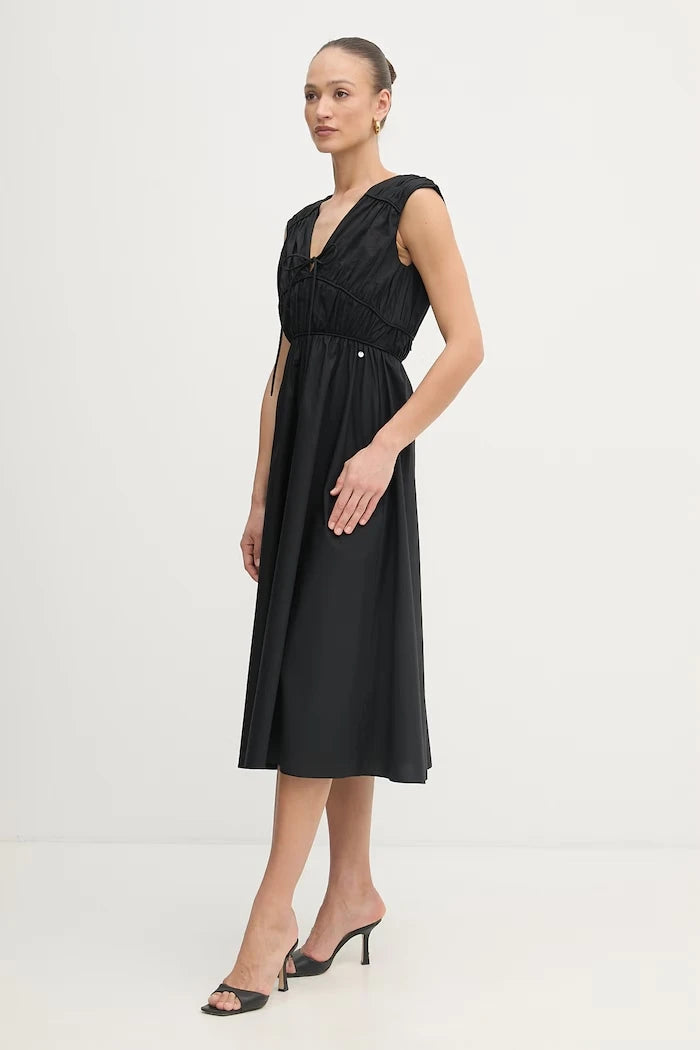 BOSS Orange рокля babydoll памучна C Derich