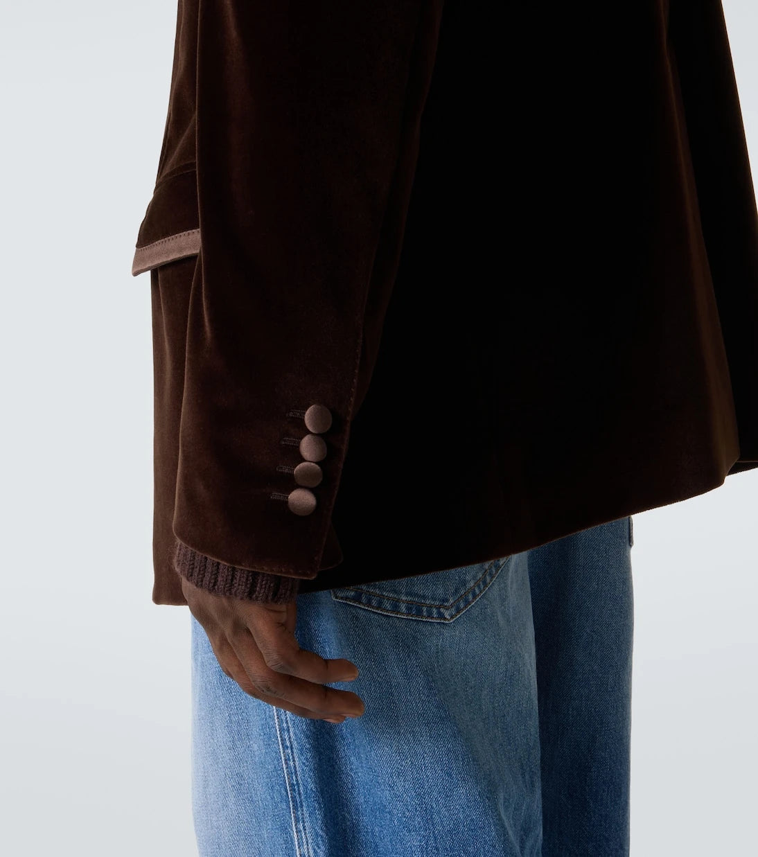 Dolce&Gabbana - Cotton and silk velvet blazer