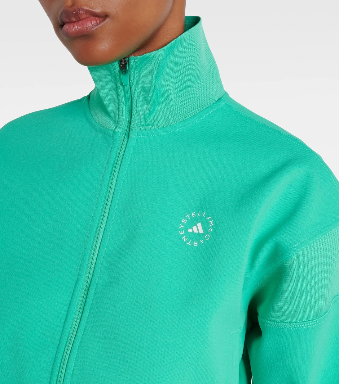 Adidas by Stella McCartney - Logo cropped jacket