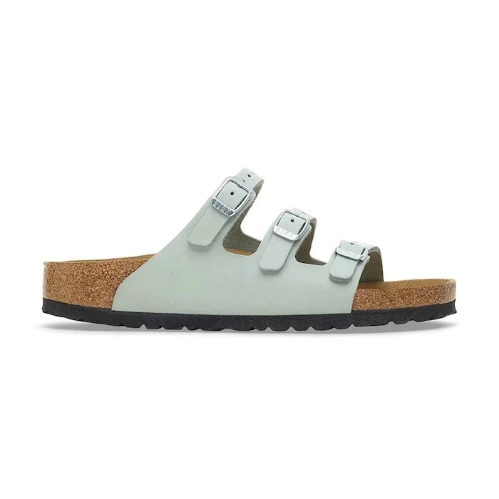 Birkenstock чехли дамски от набук Florida