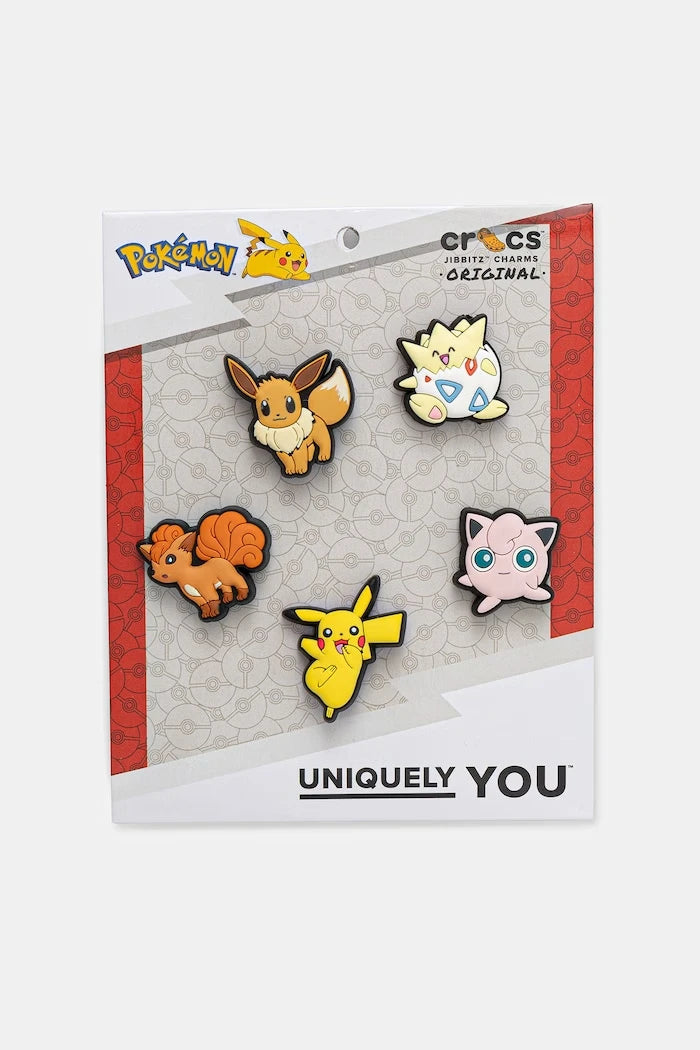 Crocs за деца значки за обувки Pokemon Character 5 Pck