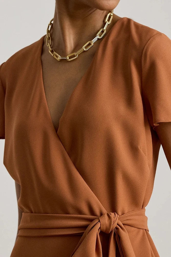 Lauren Ralph Lauren kruvaze elbise