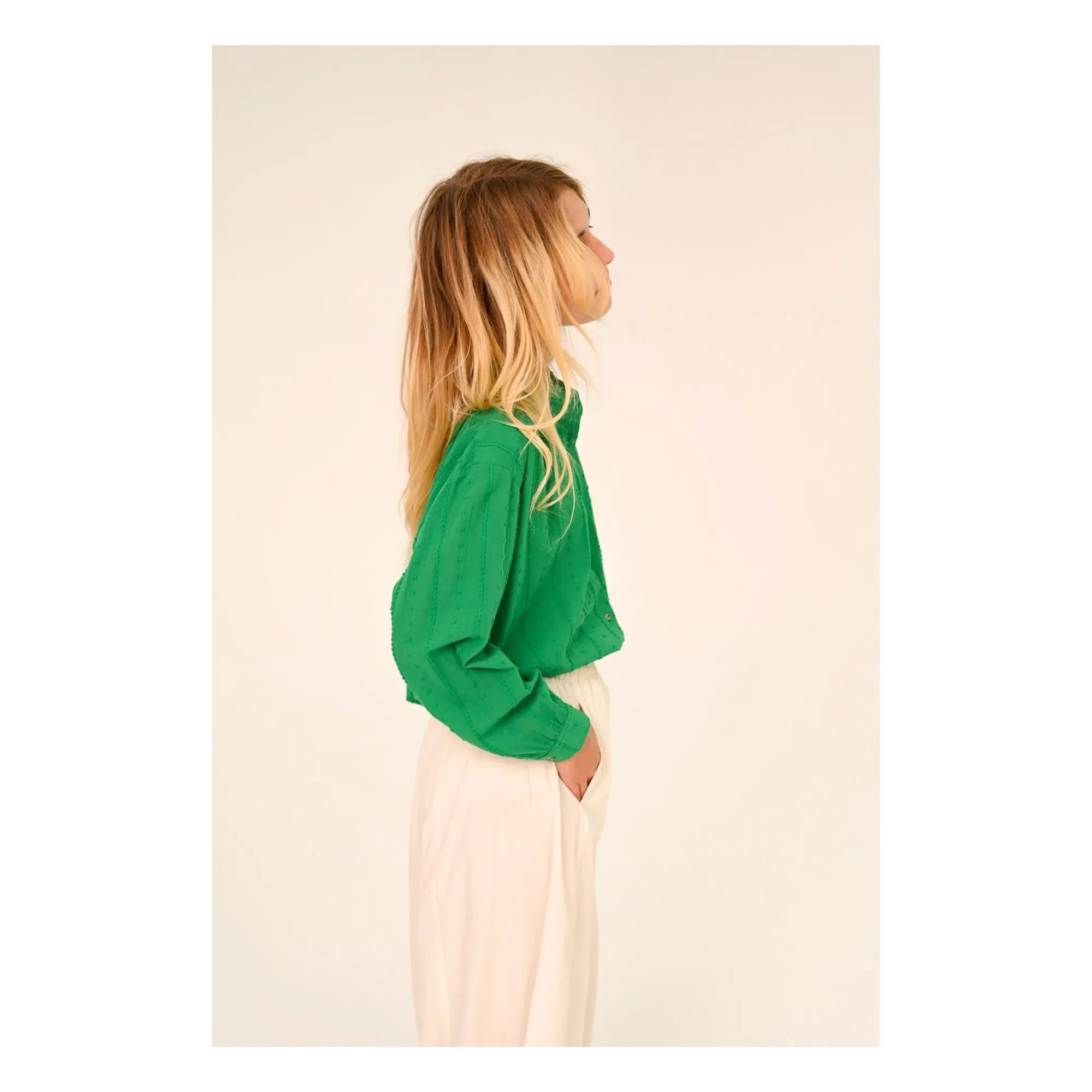 Sacrécoeur - Ella Green blouse | Green