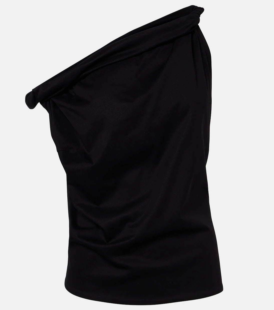 Róhe - One-shoulder cotton-blend top