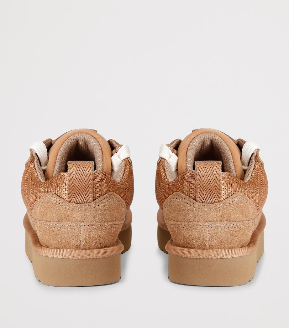 UGG Beige Suede Lo Lowmel Sneakers
