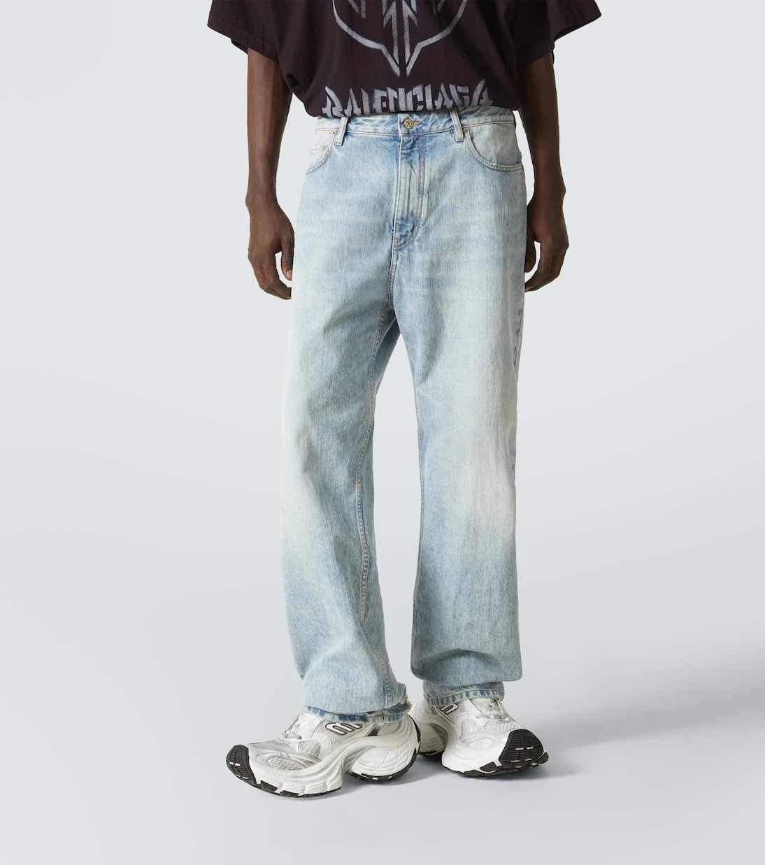 Balenciaga - Mid-rise straight jeans