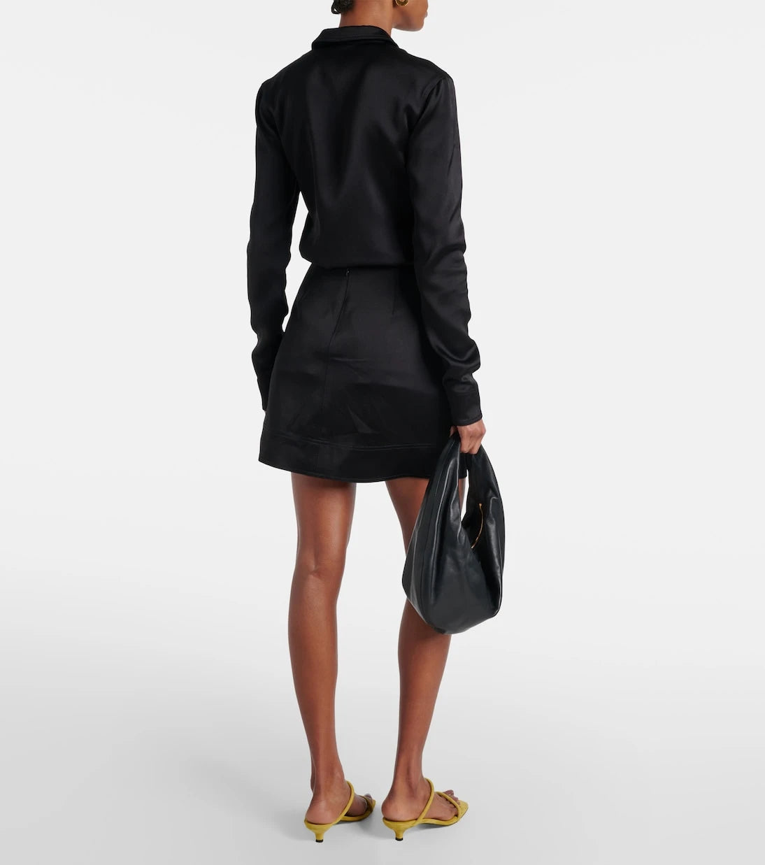 Toteme - Satin miniskirt