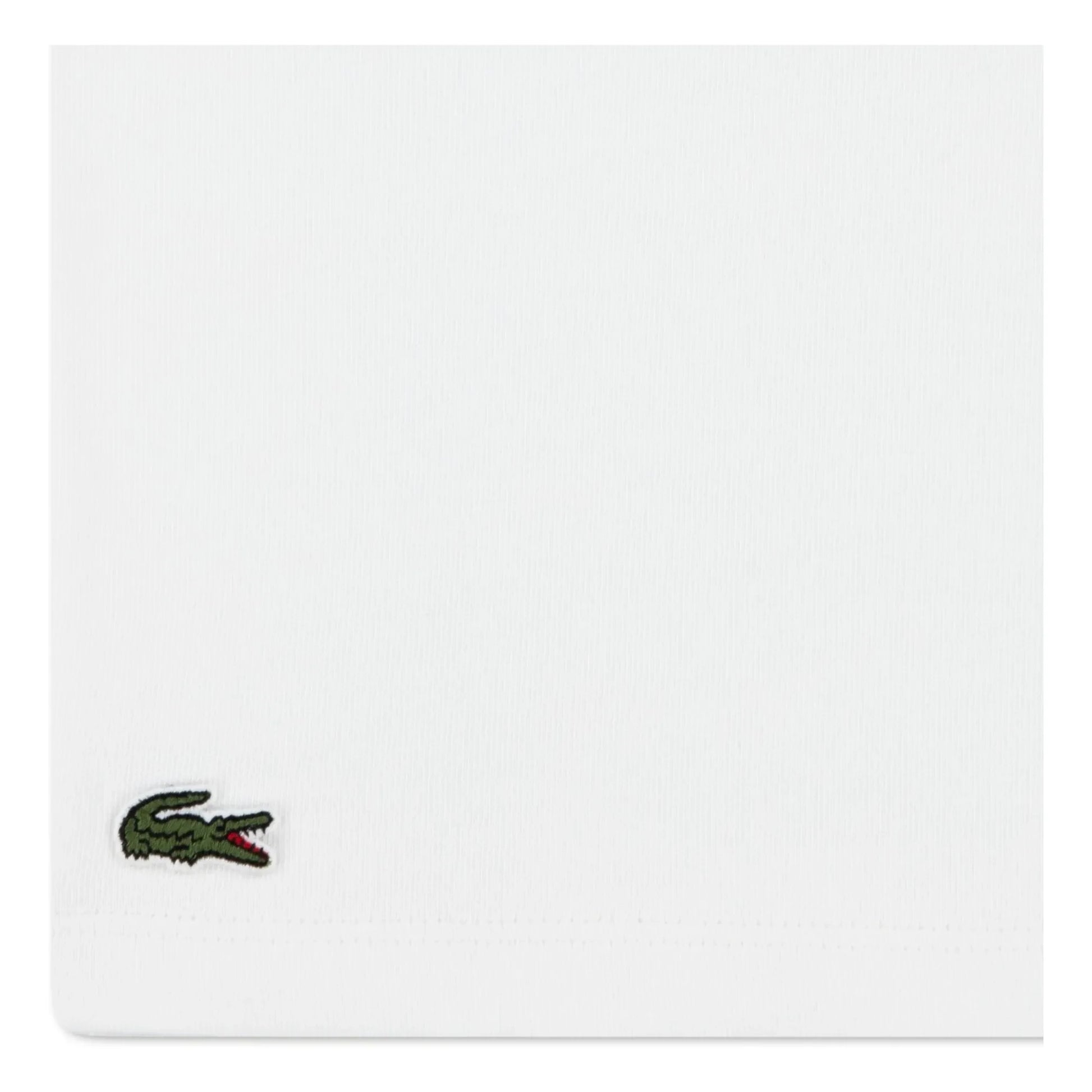 Lacoste - Organic Cotton Contrast T-Shirt | Off white