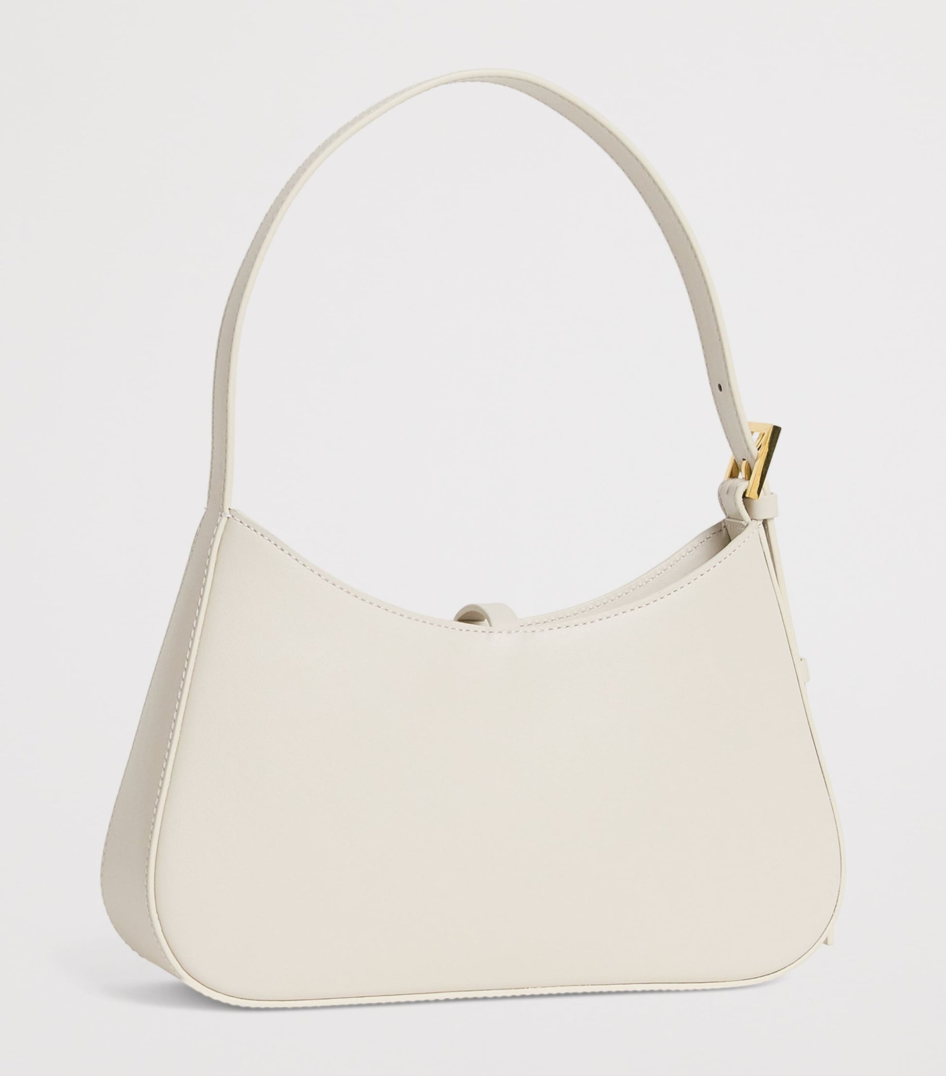 Ivory Leather Tokyo Shoulder Bag