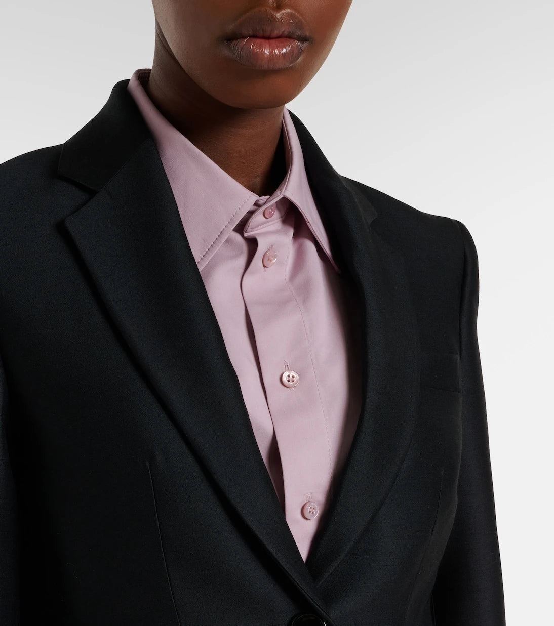Balenciaga - Wool and silk blazer