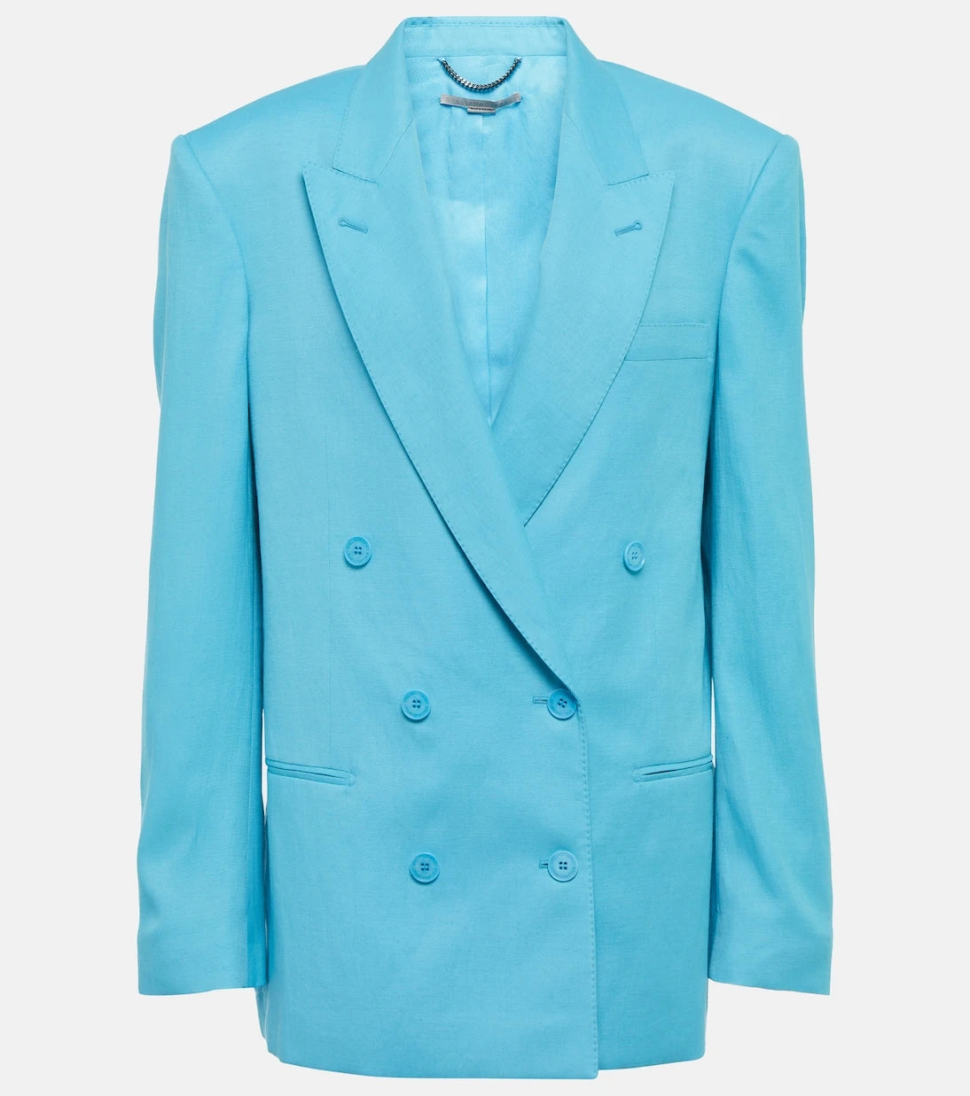 Stella McCartney - Double-breasted twill blazer