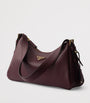 Prada Burgundy Medium Calf Leather Aimée Shoulder Bag