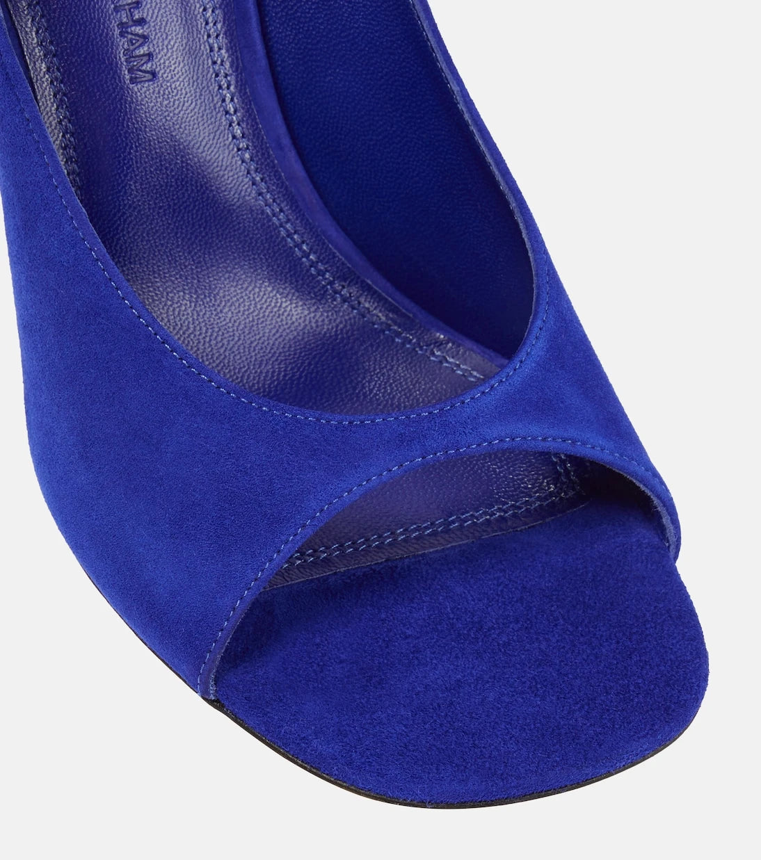 Victoria Beckham - Suede slingback sandals