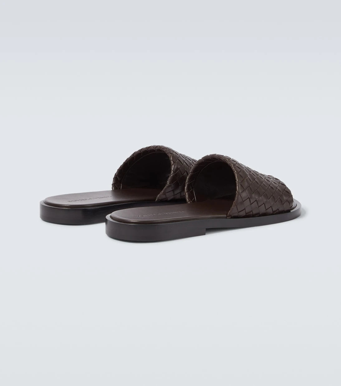 Bottega Veneta - Elio Intrecciato leather slides