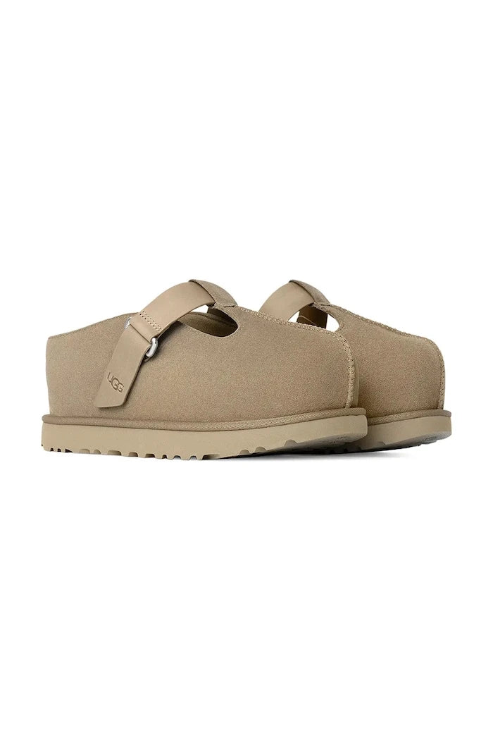 Велурени чехли UGG Goldenstar Hi Clog