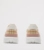 Burberry Beige Check Sneakers