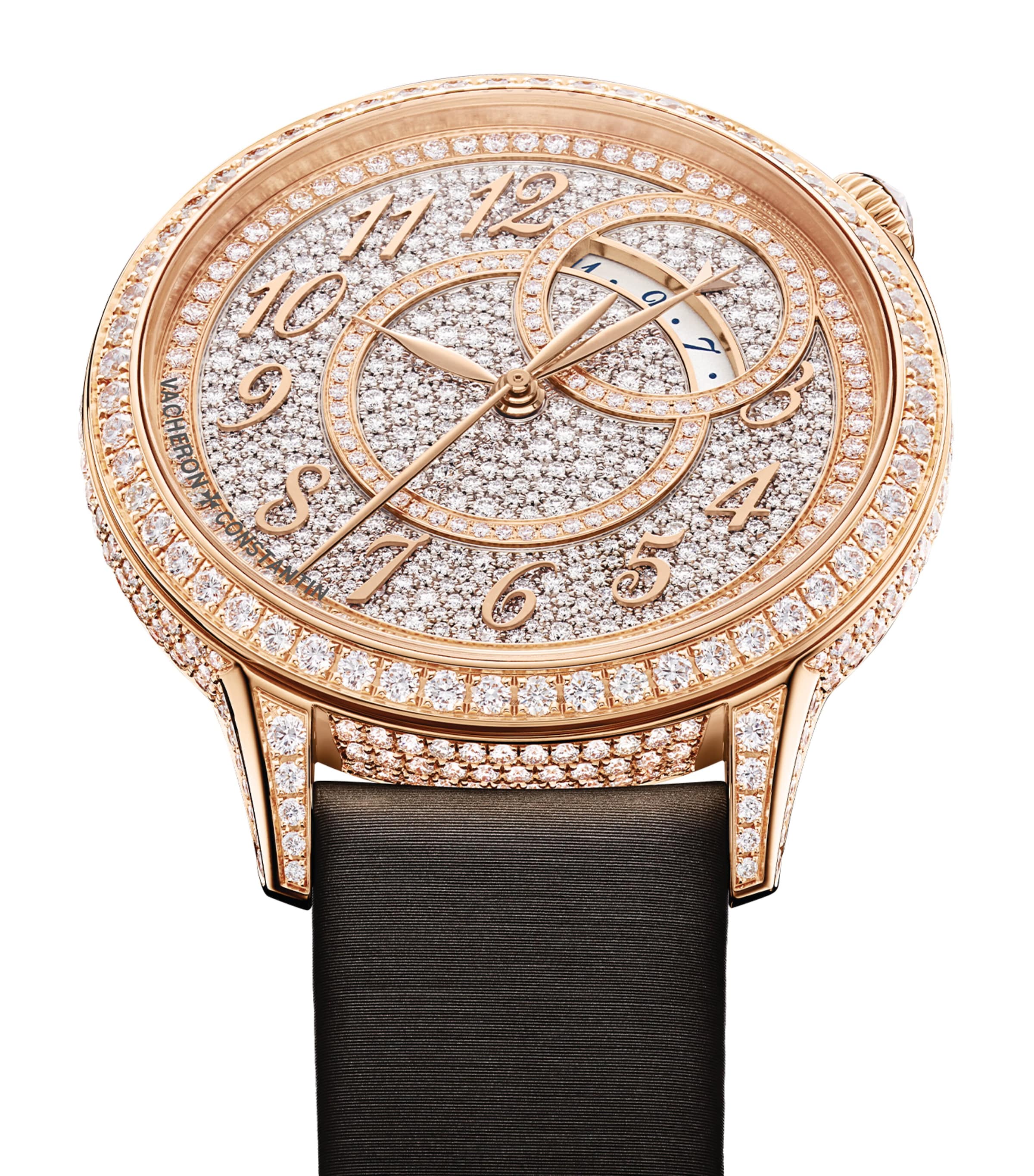 Rose Gold and Diamond Egérie Watch 35mm