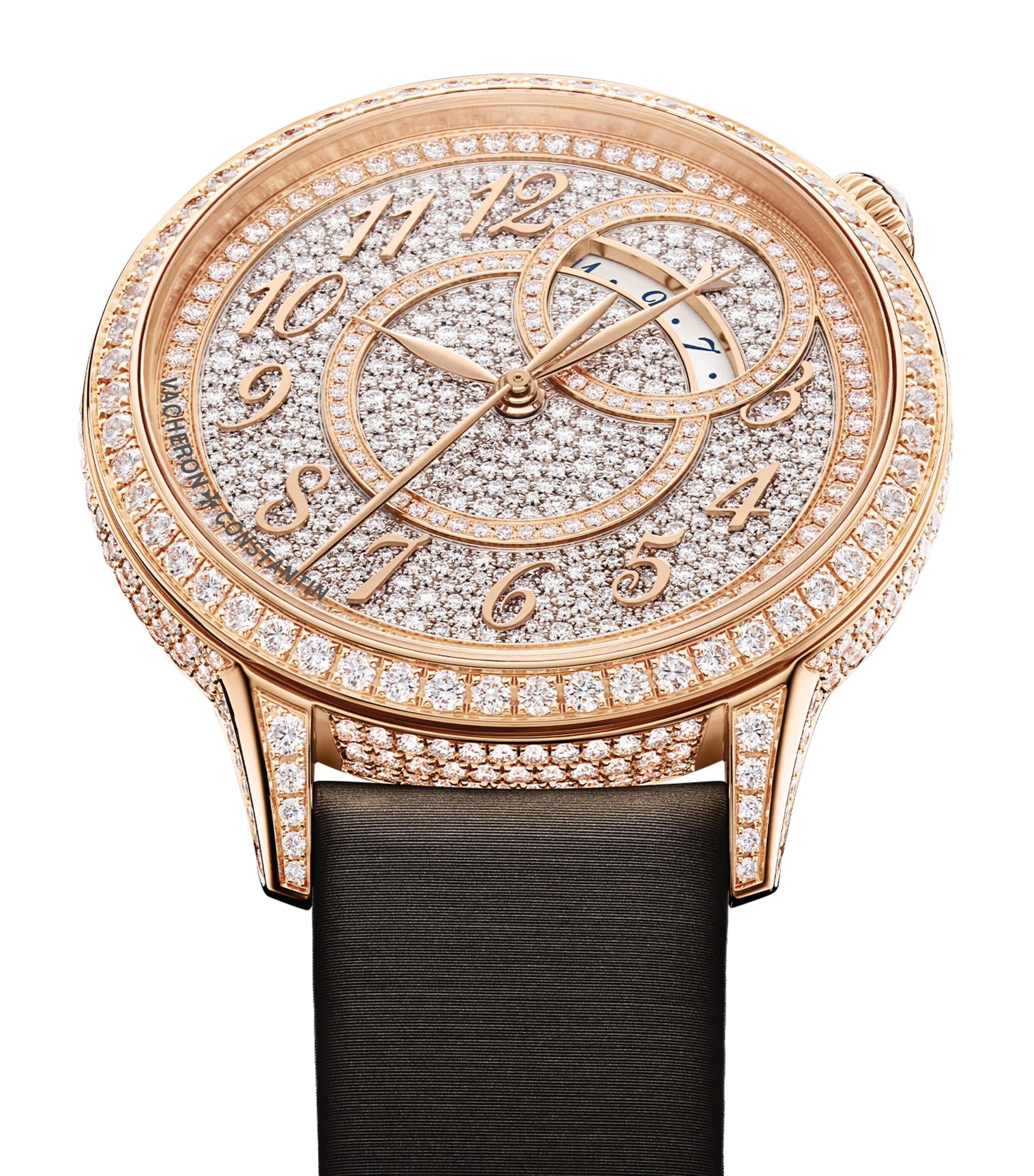 Rose Gold and Diamond Egérie Watch 35mm