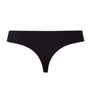 Black Invisible Touch Thong